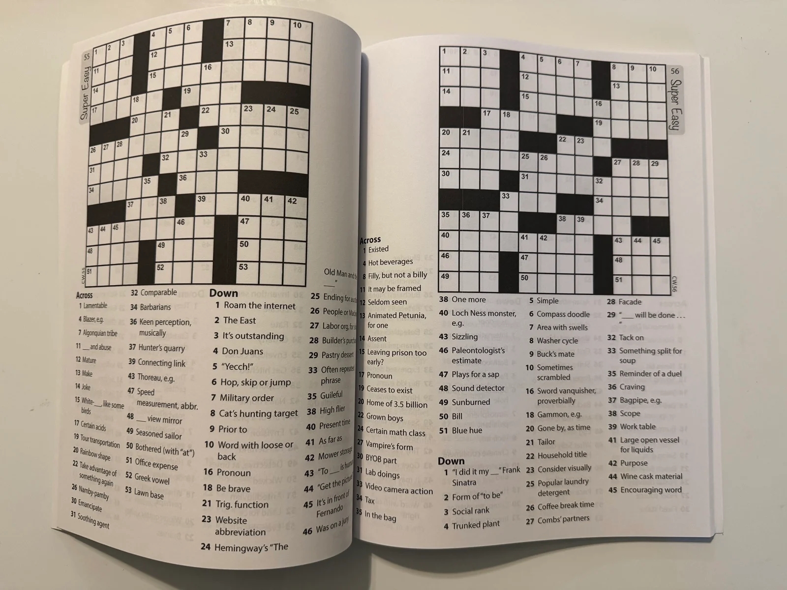 Book 110 Super Easy Crossword Puzzles Large Print Other Books Book 110 Super Easy Crossword Puzzles Large Print Other Books