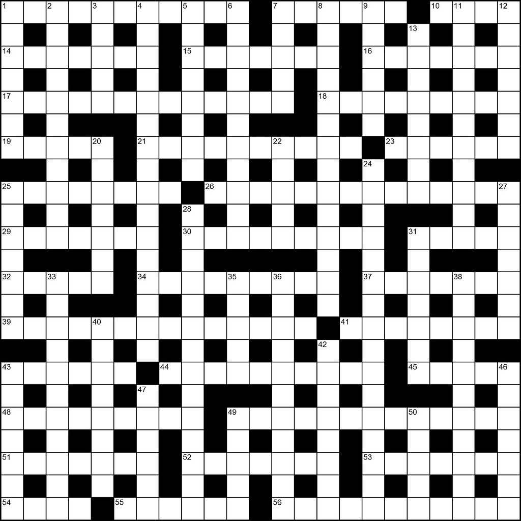 British Jumbo Cryptic Crossword Grid Blank Stock Image Of Flickr British Jumbo Cryptic Crossword Grid Blank Stock Image Of Flickr