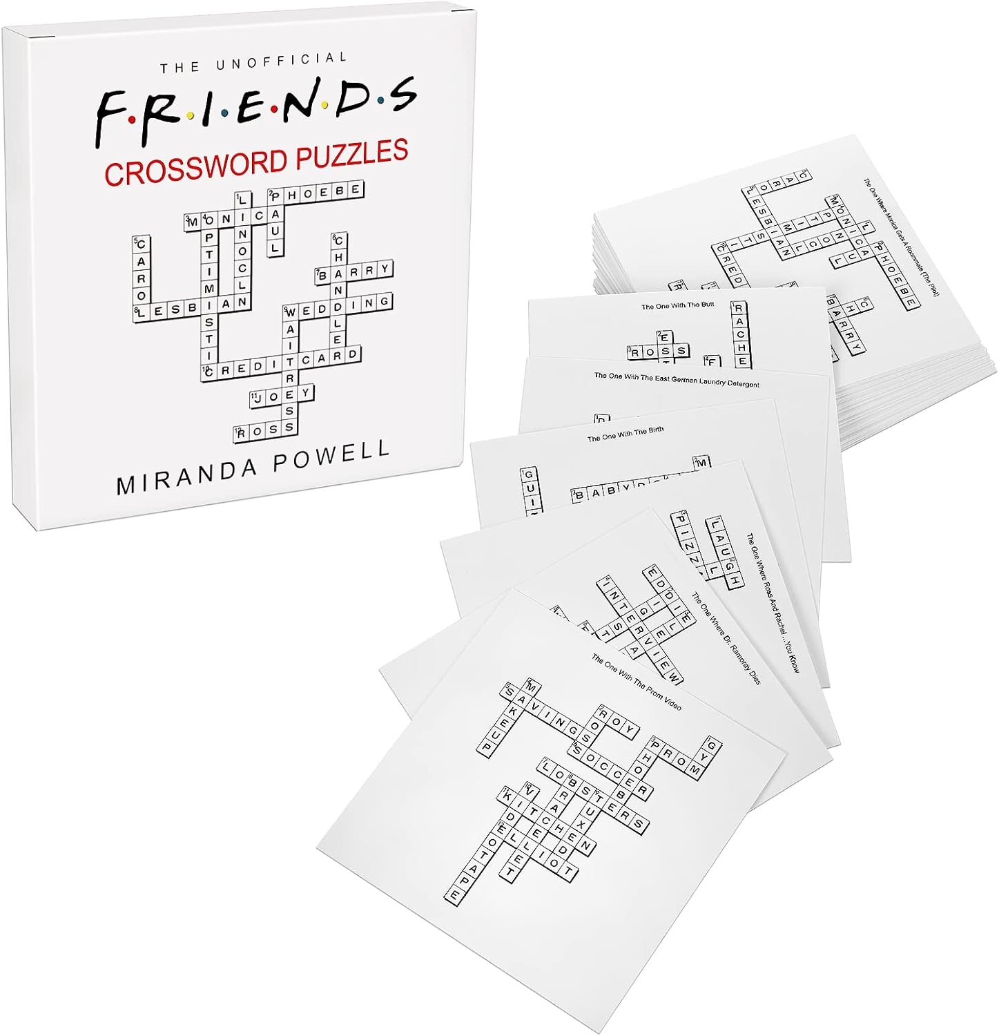 Buy Friends TV Show Crossword Word Puzzle At Ubuy El Salvador Buy Friends TV Show Crossword Word Puzzle At Ubuy El Salvador
