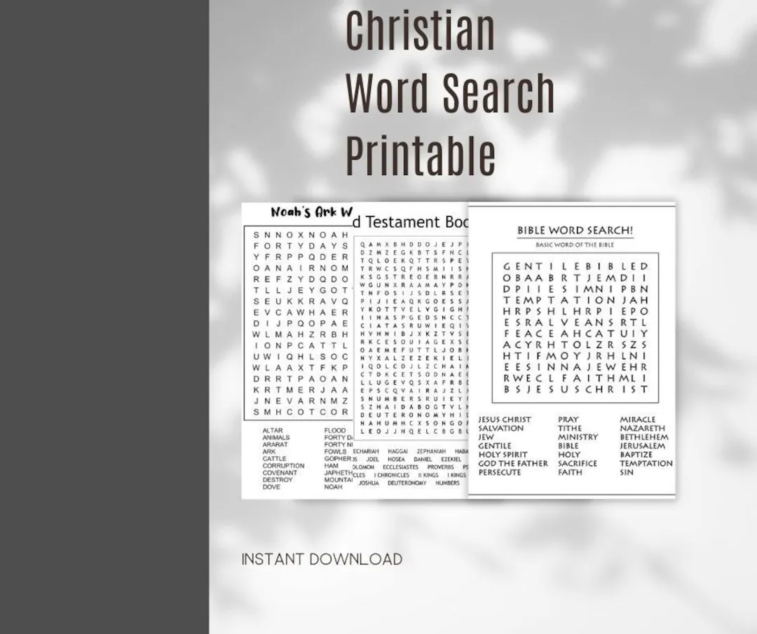 Christian Word Search Faith based Puzzles Christian Activity Faith Printables Worksheet Printables Christian Printables Word Search Etsy Christian Word Search Faith based Puzzles Christian Activity Faith Printables Worksheet Printables Christian Printables Word Search Etsy