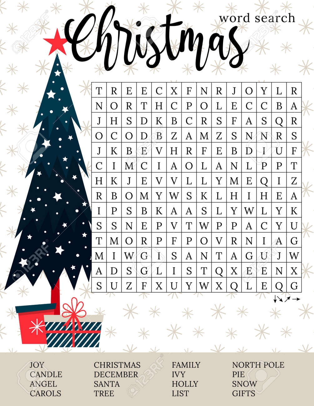 Winter Crossword Puzzle Free Printable Winter Crossword Puzzle Free Printable