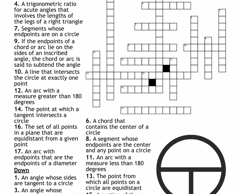 Circle Crossword WordMint