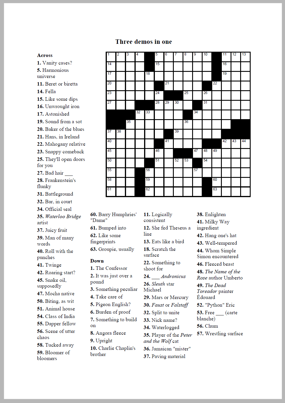 Crossword Compiler Bundle Educational Software For PC Crossword Compiler Bundle Educational Software For PC
