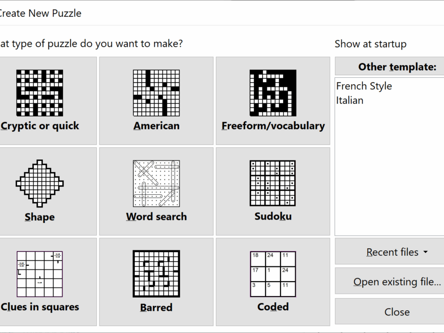 Crossword Compiler Crossword Puzzle Maker Software Worksheets Library