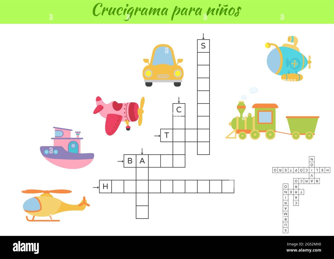 Spanish Crossword Puzzle Printable Spanish Crossword Puzzle Printable