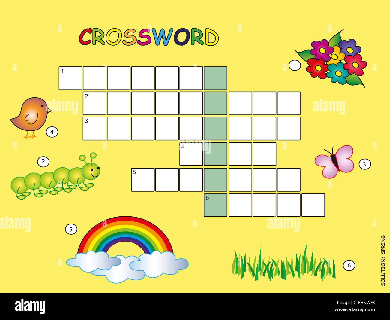 Crossword Game Children Spring Hi res Stock Photography And Images Alamy Crossword Game Children Spring Hi res Stock Photography And Images Alamy