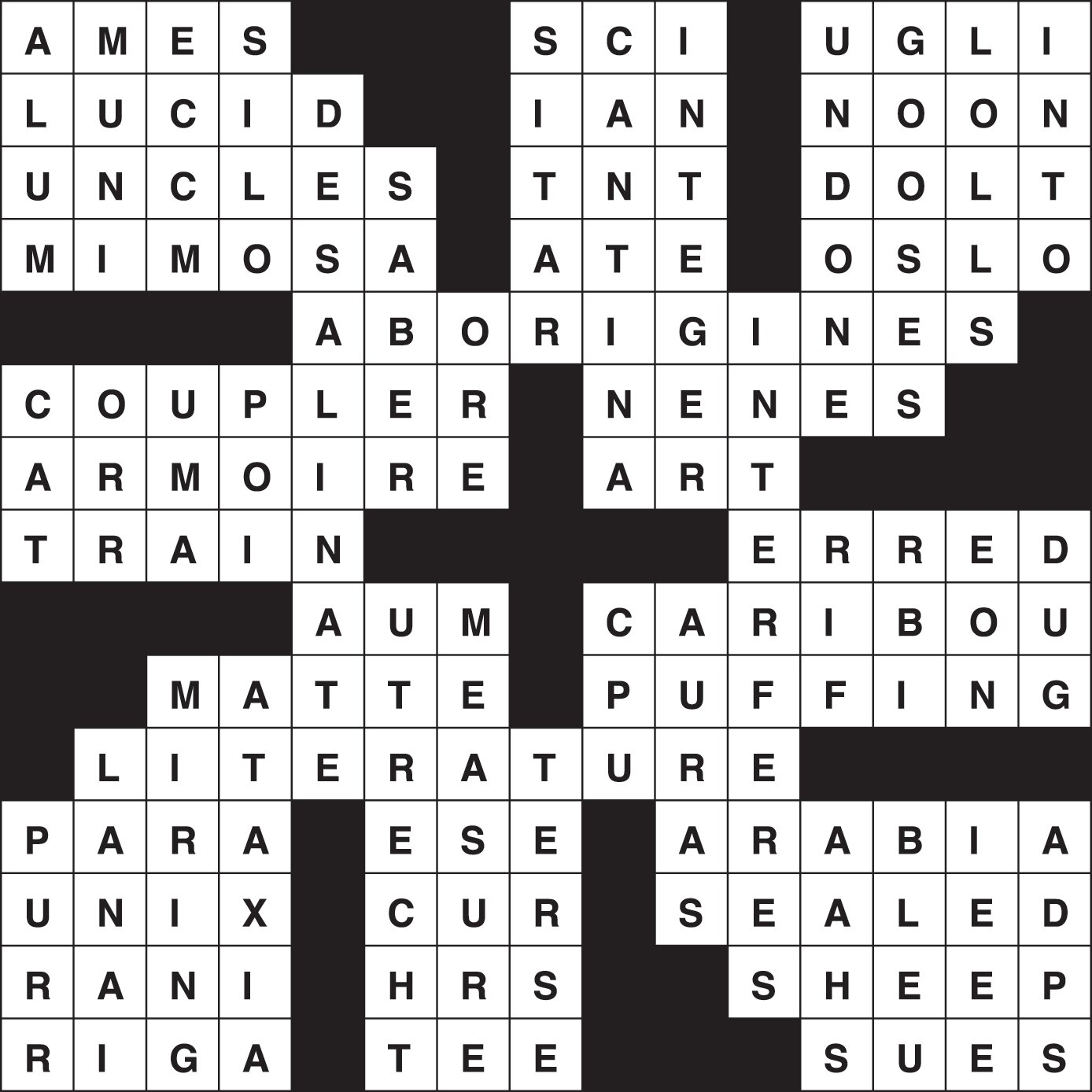 Crossword Puzzle Answers February 29 March 6 2024 The Northern Light Crossword Puzzle Answers February 29 March 6 2024 The Northern Light