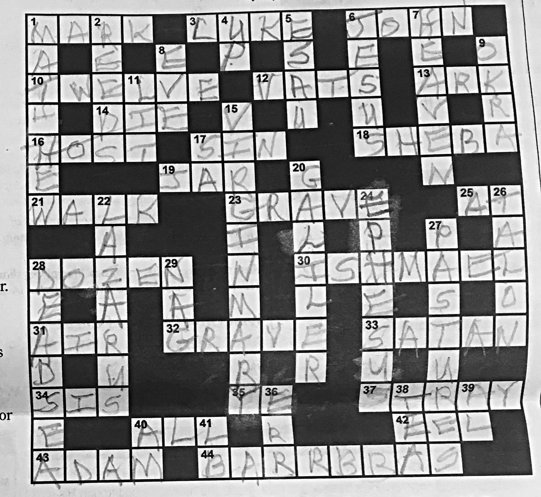 Reformation Crossword Free Printable Reformation Crossword Free Printable