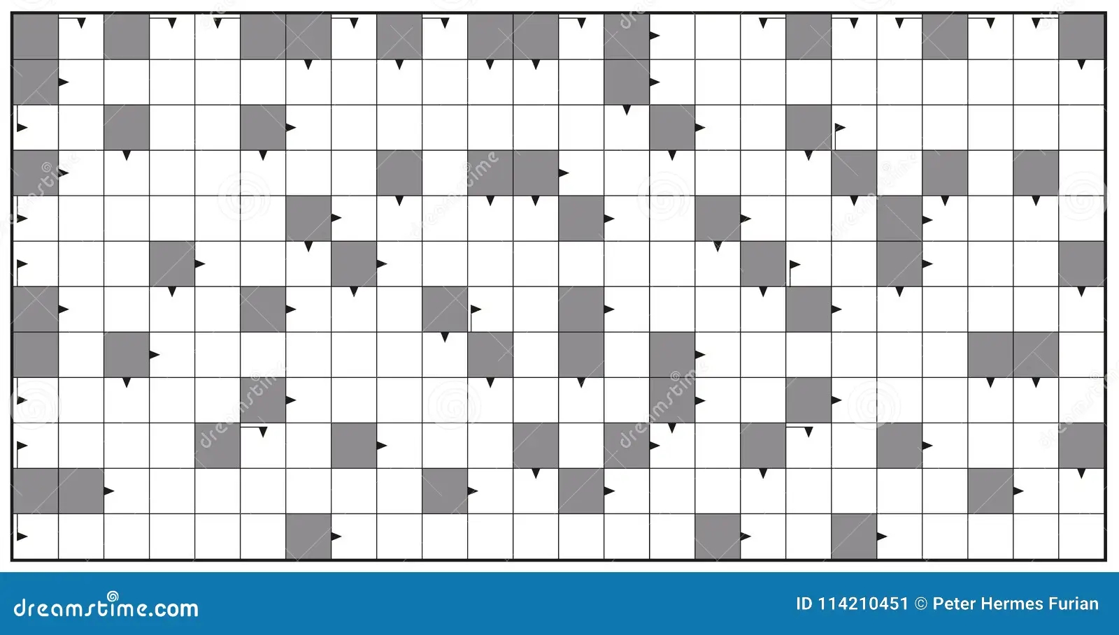 Printable Blank Crossword Grid Printable Blank Crossword Grid