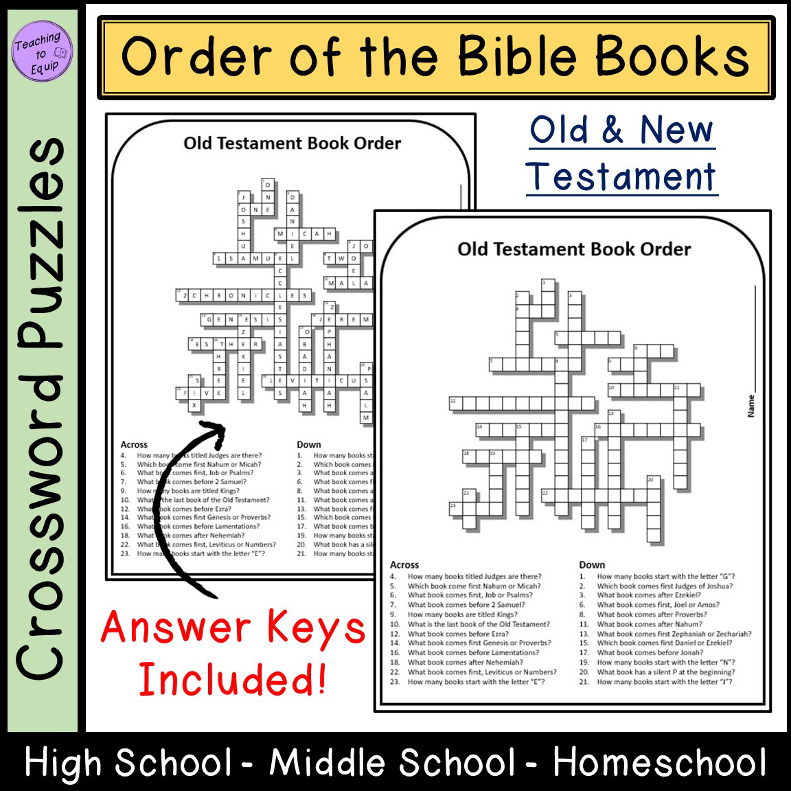 Nehemiah Printable Crossword Nehemiah Printable Crossword