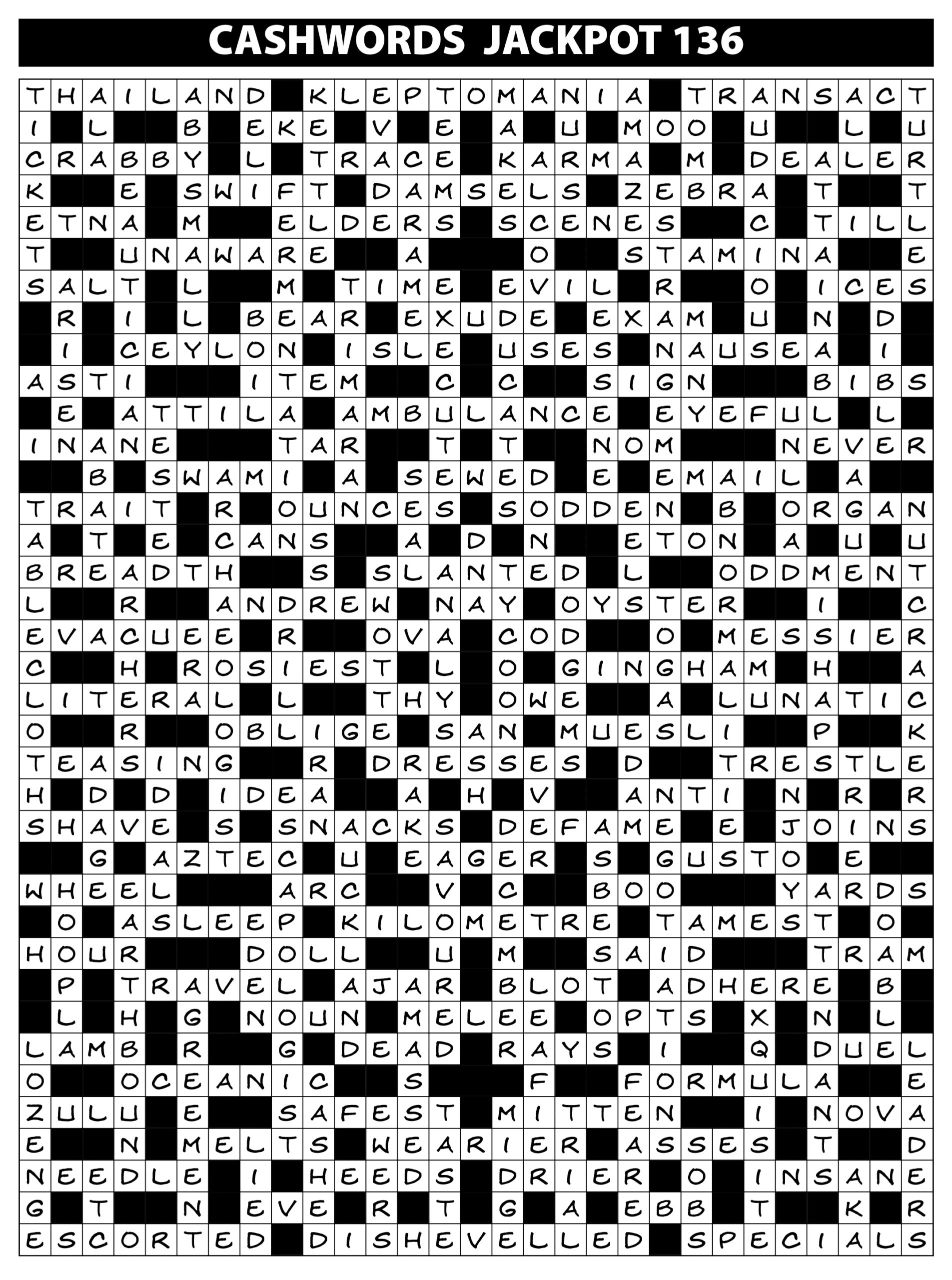 Printable All Topic Crossword Puzzle Printable All Topic Crossword Puzzle