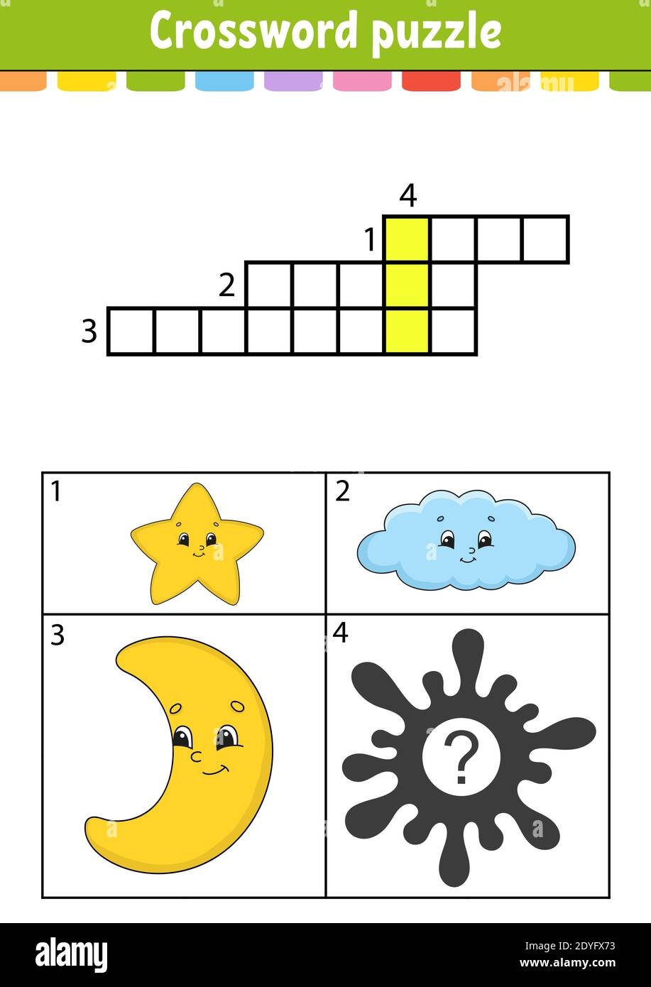 Crossword Puzzle Education Developing Worksheet Activity Page For Study English With Color Pictures Game For Children Isolated Vector Illustratio Stock Vector Image Art Alamy Crossword Puzzle Education Developing Worksheet Activity Page For Study English With Color Pictures Game For Children Isolated Vector Illustratio Stock Vector Image Art Alamy