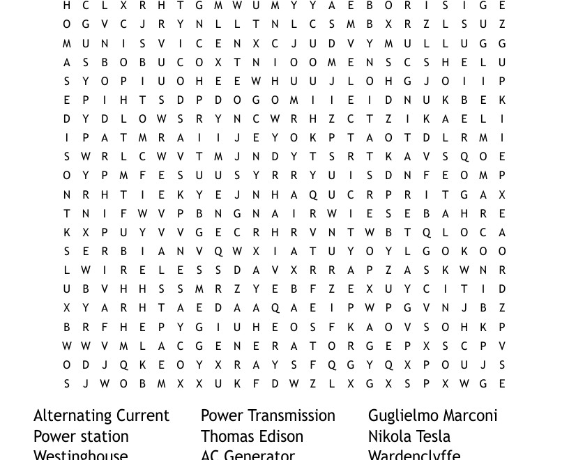 Crossword Puzzle Word Search WordMint