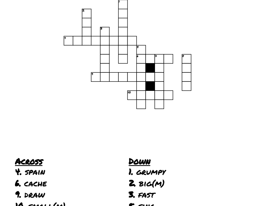 Crossword Puzzle WordMint