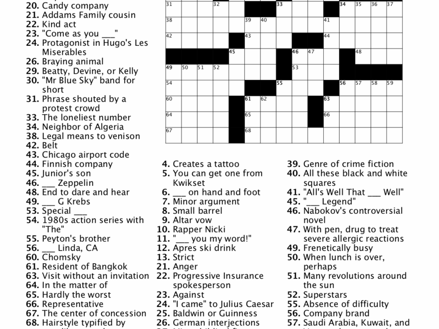 Crossword Puzzles Becky Clark Author