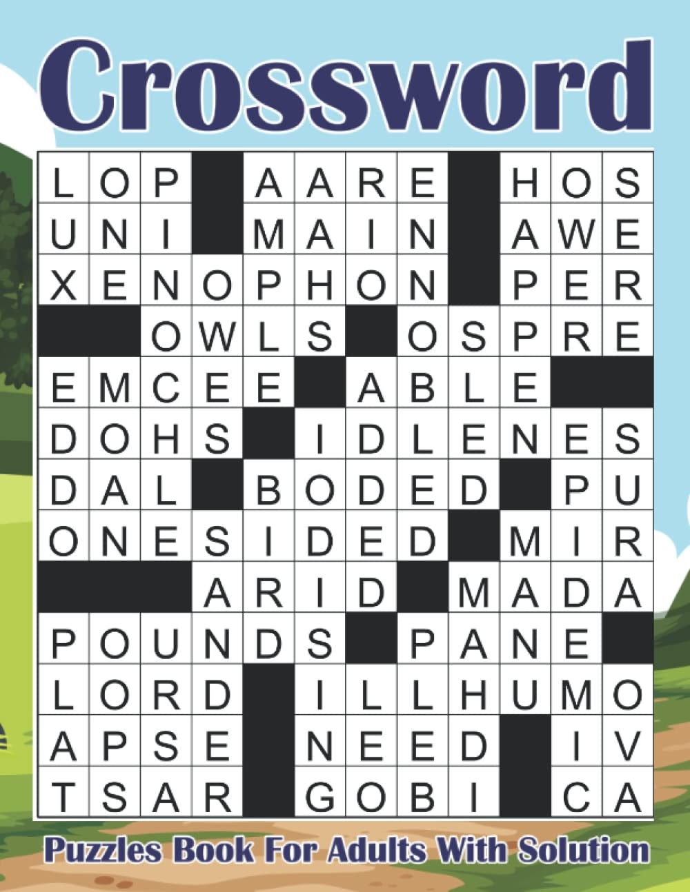 Crossword Puzzles Book For Adults With Solution Easy And Hard Desertcart Senegal Crossword Puzzles Book For Adults With Solution Easy And Hard Desertcart Senegal