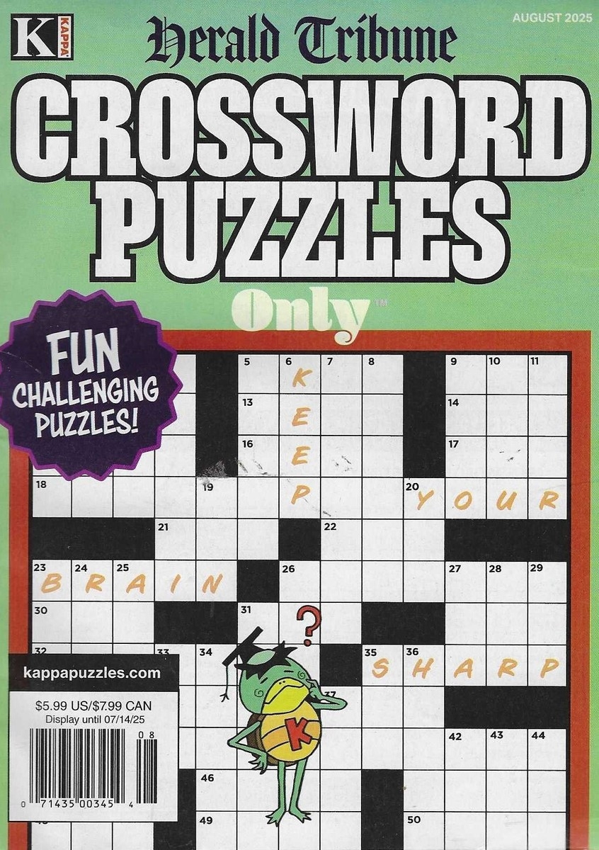 Crossword Puzzles In Magazine Back Issues For Sale EBay Crossword Puzzles In Magazine Back Issues For Sale EBay