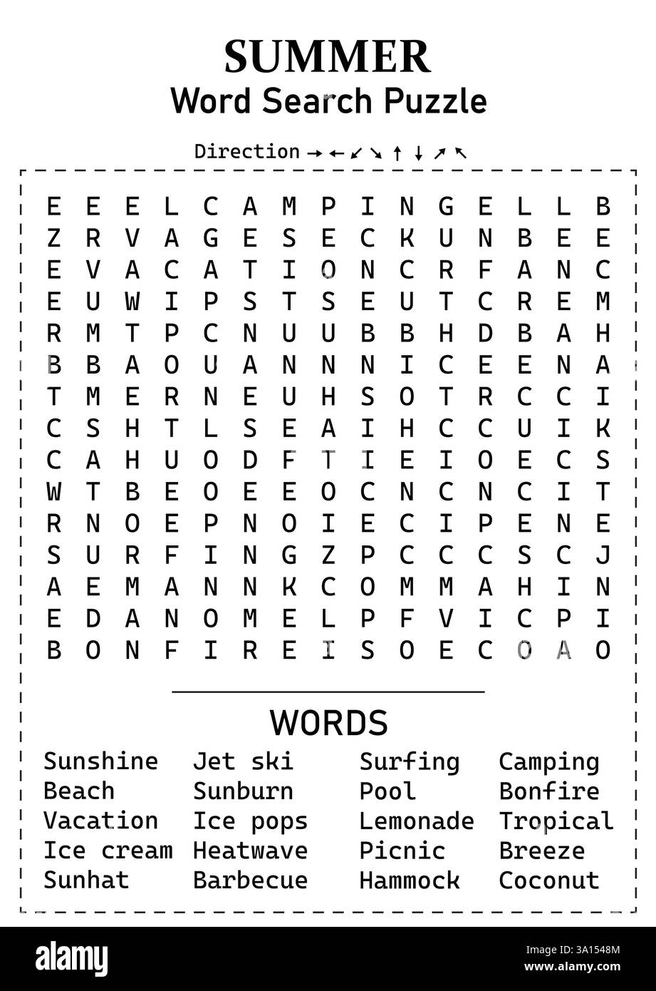 Crossword Puzzles Stock Vector Images Page 3 Alamy