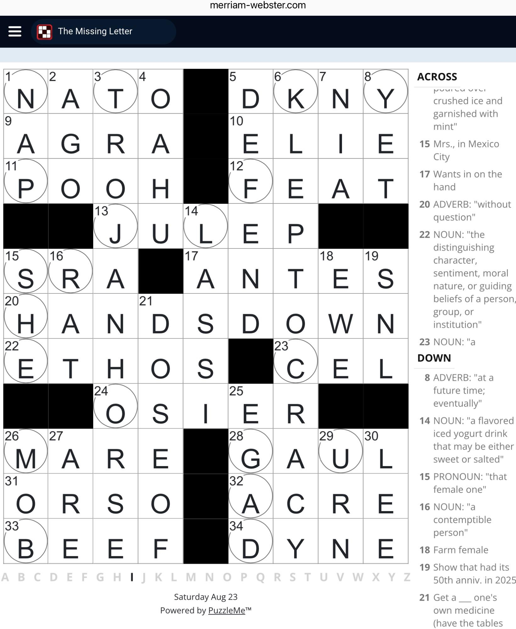 Crossword Puzzles Crossword Puzzles