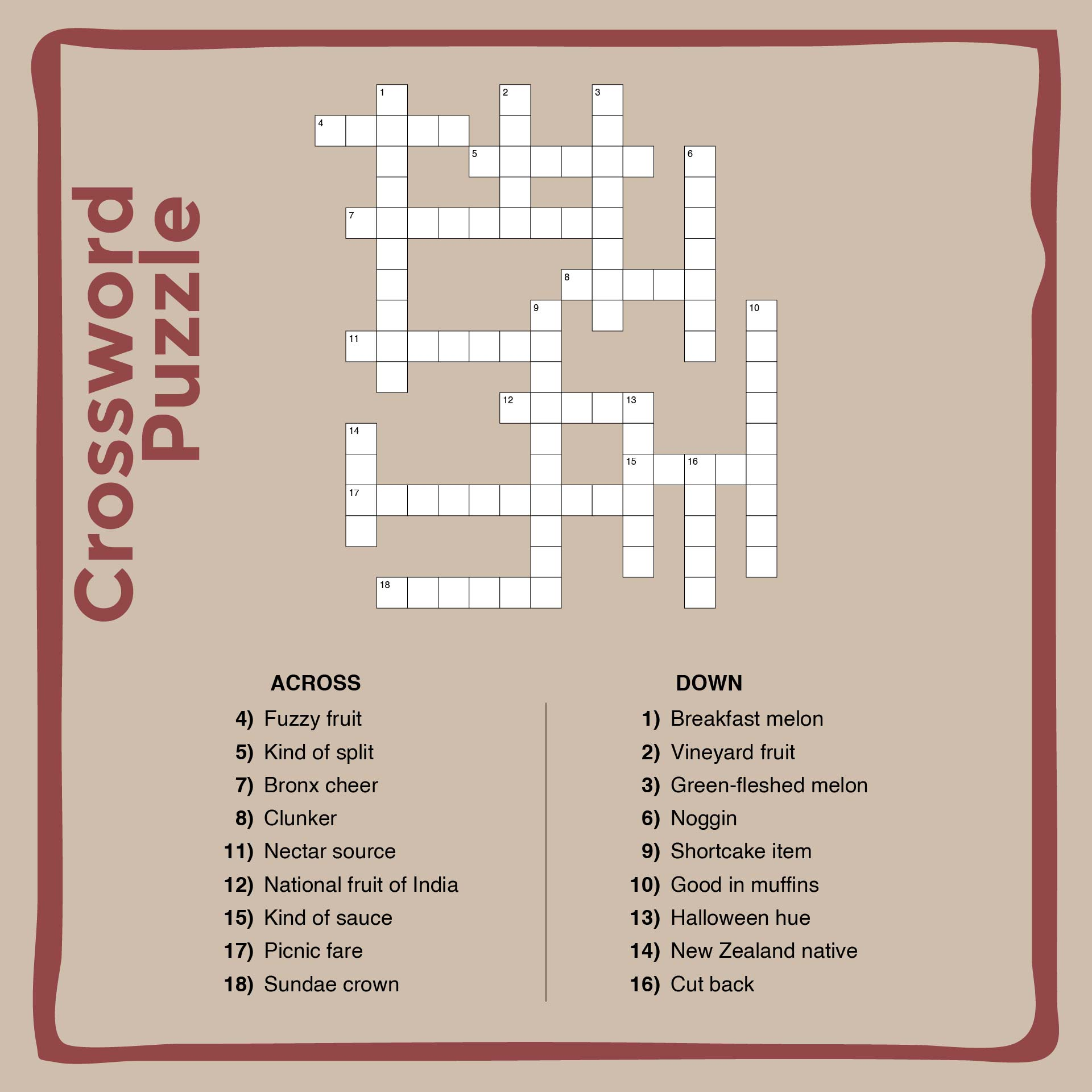 Crosswords For Adults 13 Free PDF Printables Printablee Crosswords For Adults 13 Free PDF Printables Printablee