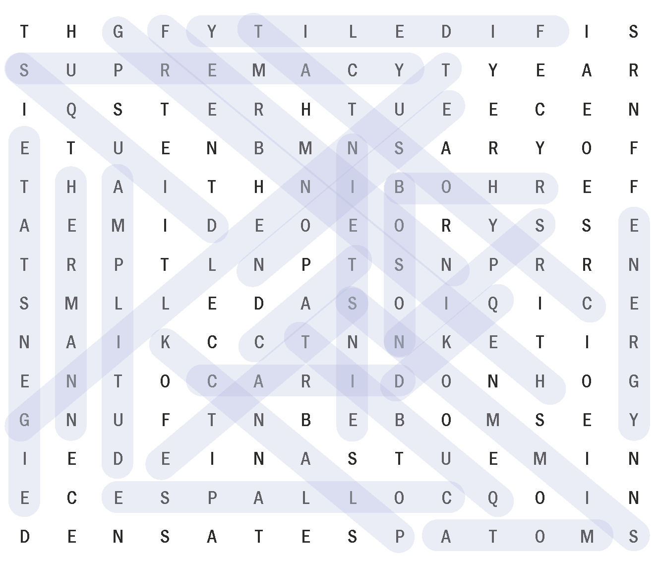 Physics Crossword Puzzles Printable With Answers