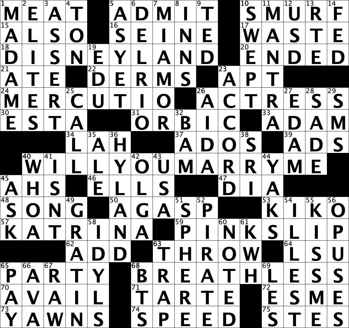 Custom Crossword Puzzle By New York Times Constructor For Birthday Anniversary Proposal Wedding Etsy Custom Crossword Puzzle By New York Times Constructor For Birthday Anniversary Proposal Wedding Etsy