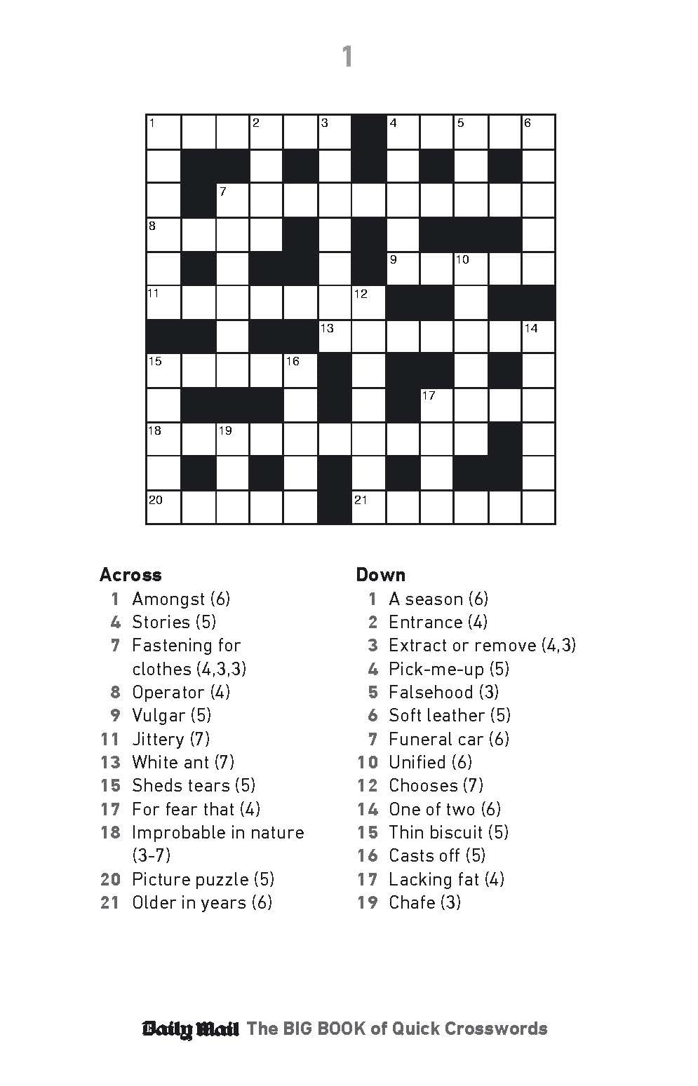Daily Mail Big Book Of Quick Crosswords Volume 7 Over Desertcart INDIA Daily Mail Big Book Of Quick Crosswords Volume 7 Over Desertcart INDIA