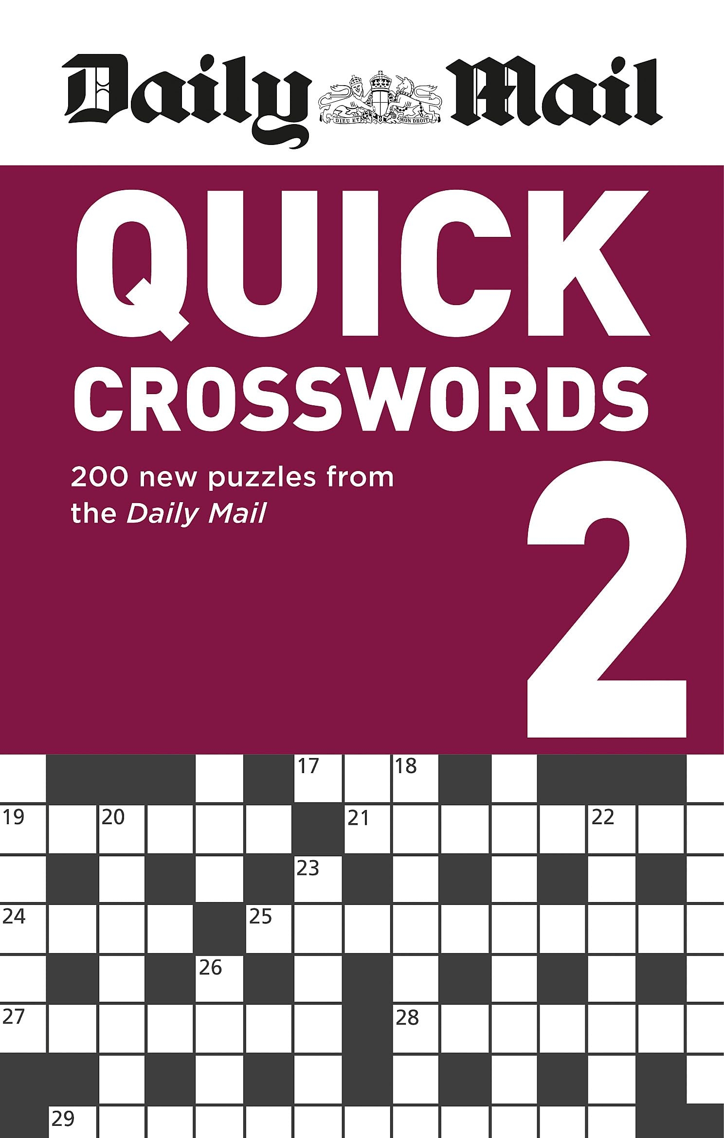 Daily Mail Quick Crosswords Volume 2 The Daily Mail Puzzle Books Amazon co uk Daily Mail 9780600636243 Books Daily Mail Quick Crosswords Volume 2 The Daily Mail Puzzle Books Amazon co uk Daily Mail 9780600636243 Books