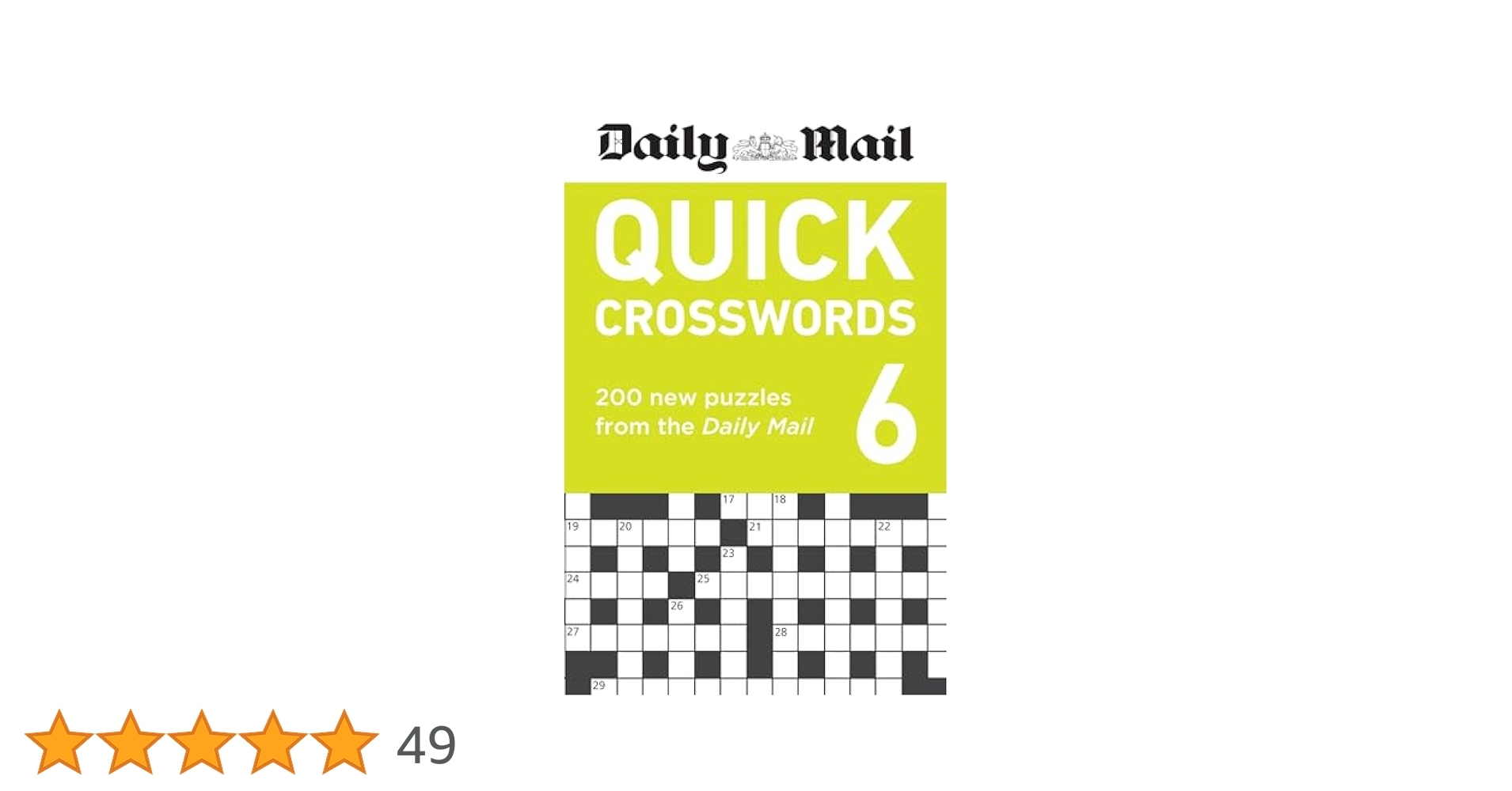 Daily Mail Quick Crosswords Volume 6 200 New Puzzles From The Daily Mail Daily Mail Amazon in Books Daily Mail Quick Crosswords Volume 6 200 New Puzzles From The Daily Mail Daily Mail Amazon in Books
