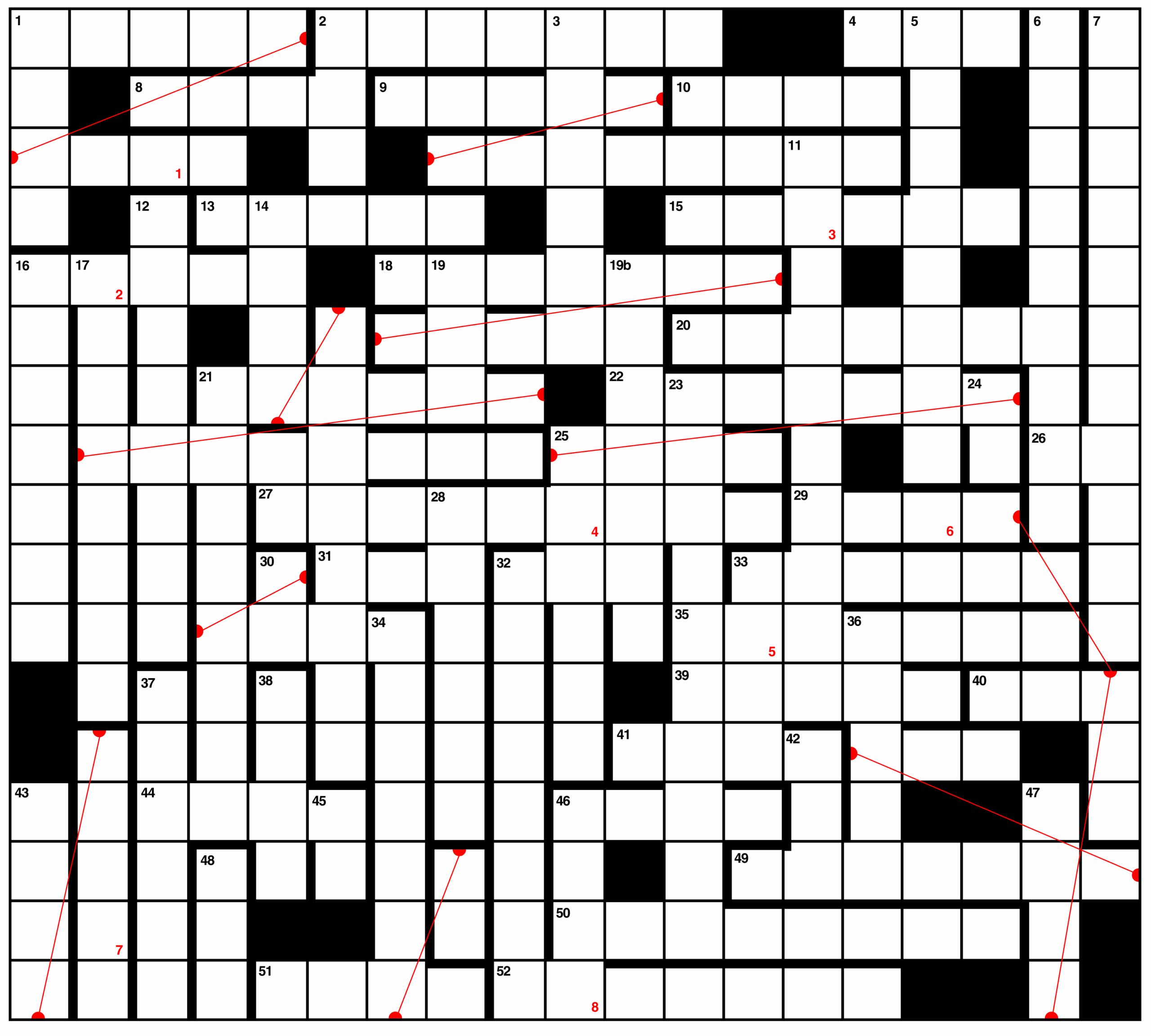Data Visualization Crossword Puzzle FlowingData
