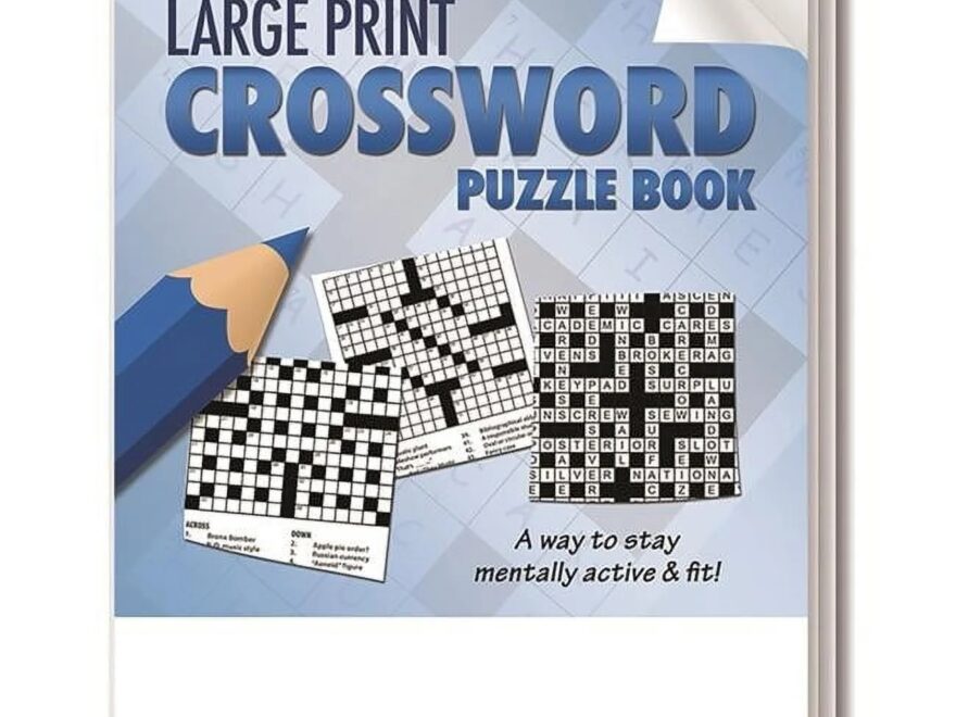 DDI 2345898 Crossword Puzzle Book Large Print Case Of 72 Walmart