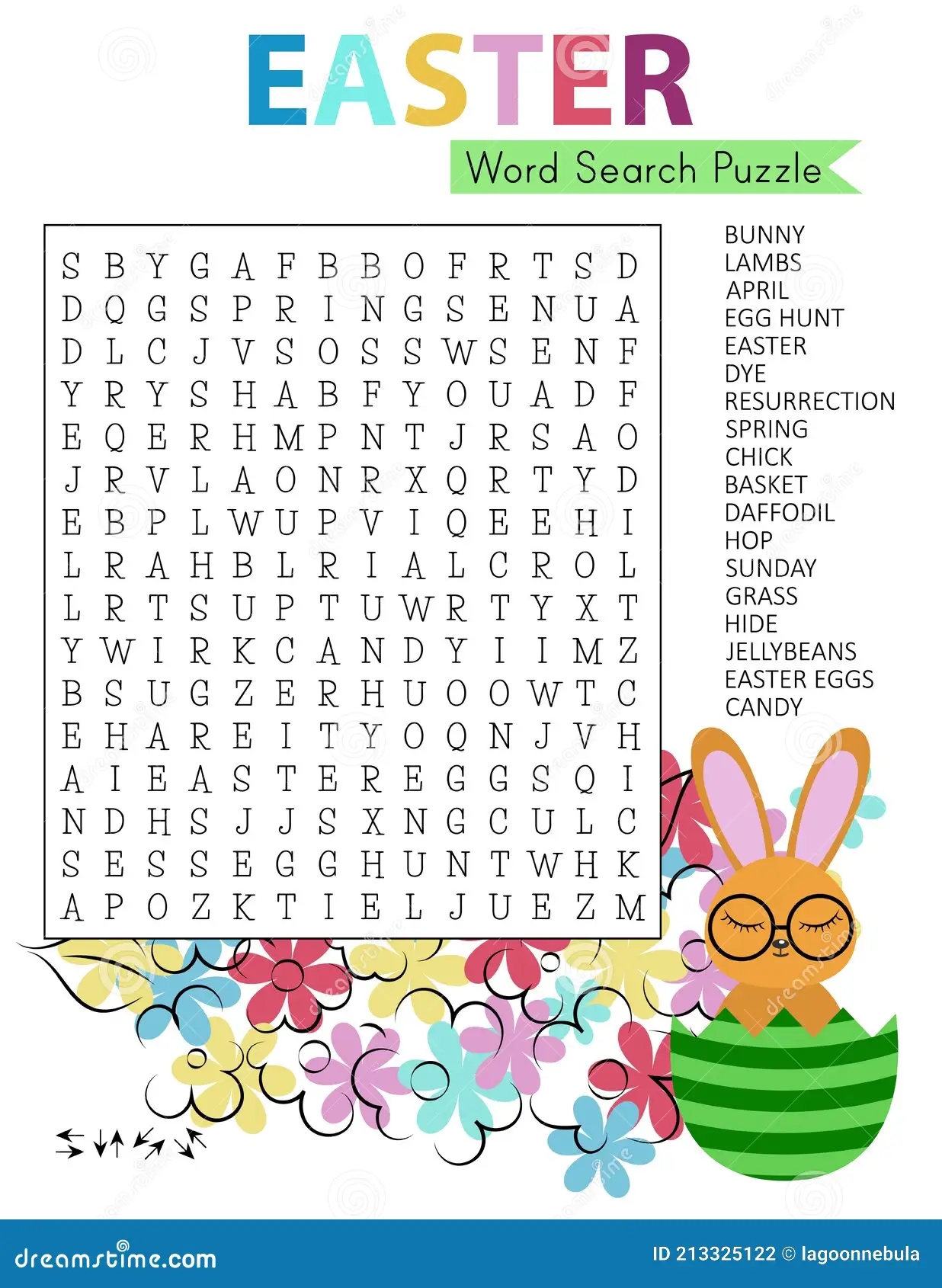 Easter Word Search Puzzle Educational Game For Learning English Word Holiday Crossword Stock Vector Illustration Of Alphabet Cottontail 213325122 Easter Word Search Puzzle Educational Game For Learning English Word Holiday Crossword Stock Vector Illustration Of Alphabet Cottontail 213325122