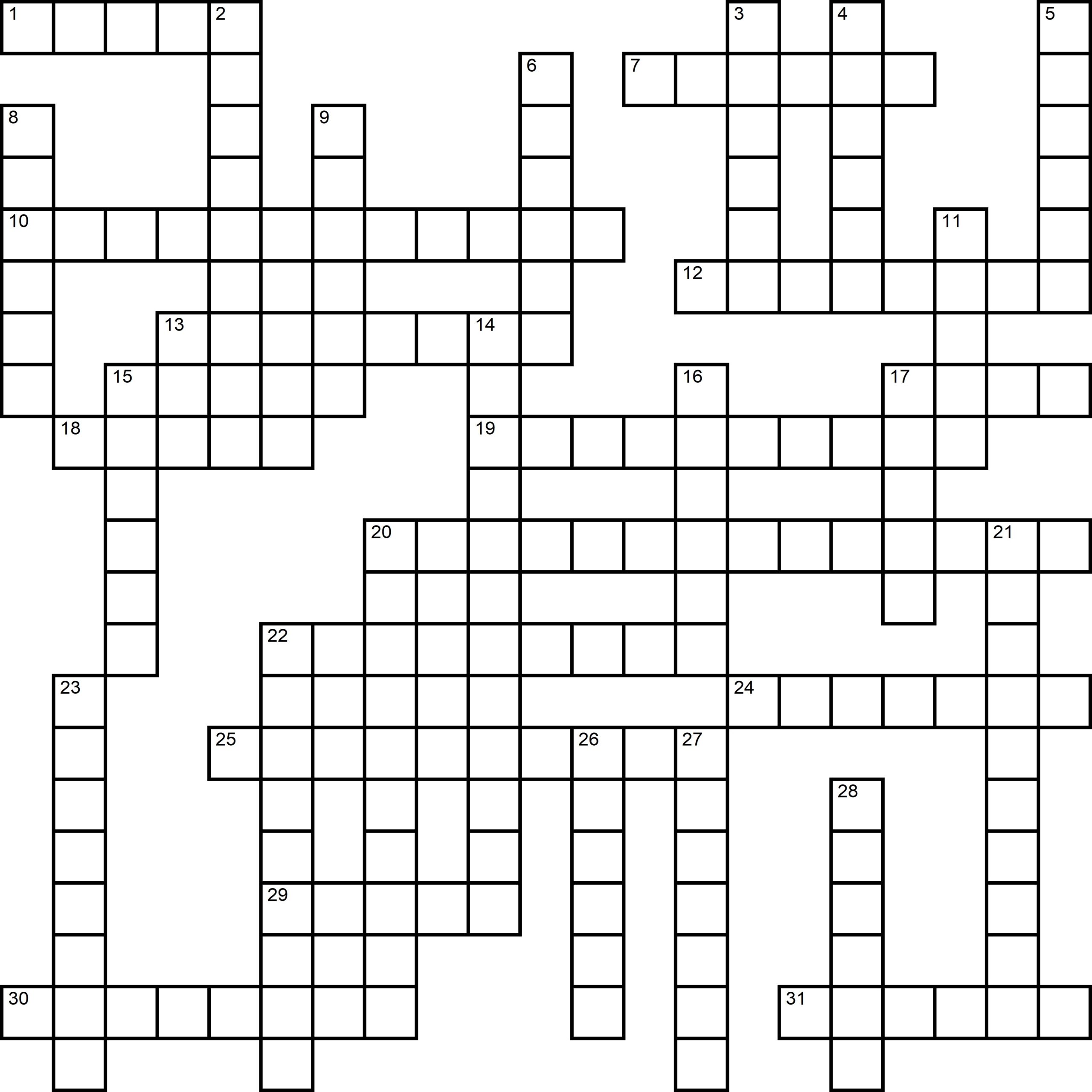 Easy Crossword About Flowers Easy Crossword About Flowers