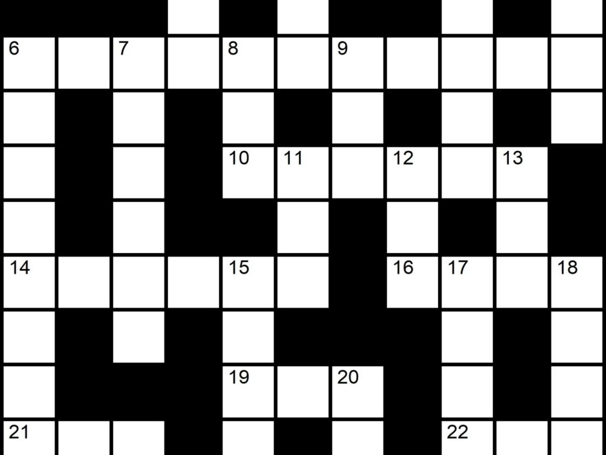Easy Printable Crossword