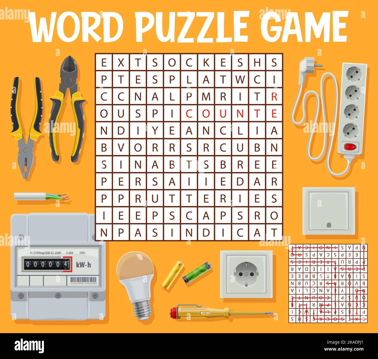 Printable Electrician Crossword Puzzles