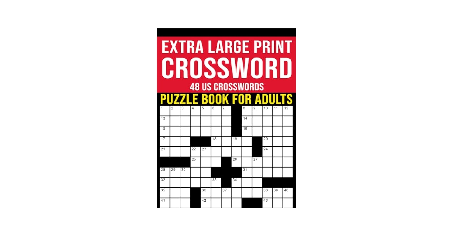 Extra Large Print Crossword Puzzle Book For Adults 48 US Crosswords Suitable For Dementia Seniors And Elderly Publishing Crossword King 9798863592206 Amazon Books Extra Large Print Crossword Puzzle Book For Adults 48 US Crosswords Suitable For Dementia Seniors And Elderly Publishing Crossword King 9798863592206 Amazon Books
