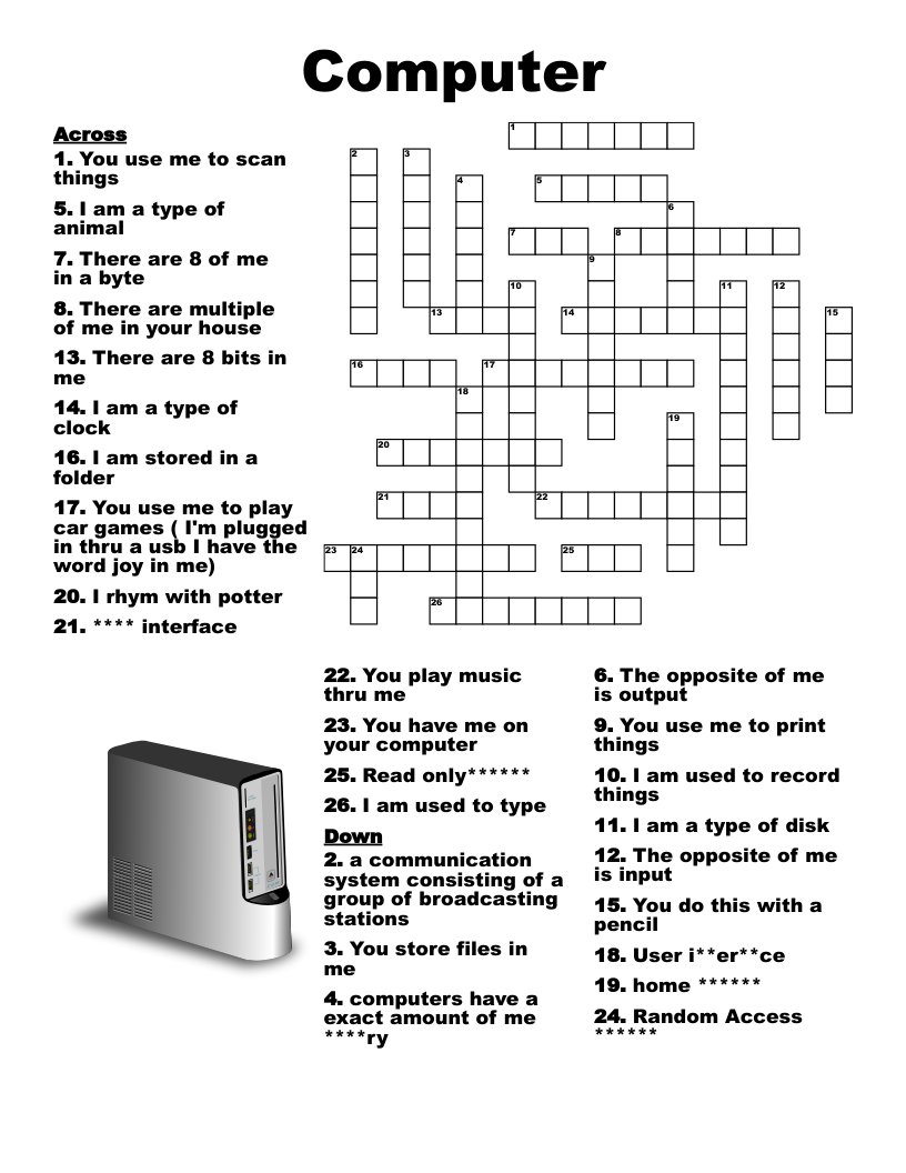 File Management Crossword WordMint File Management Crossword WordMint