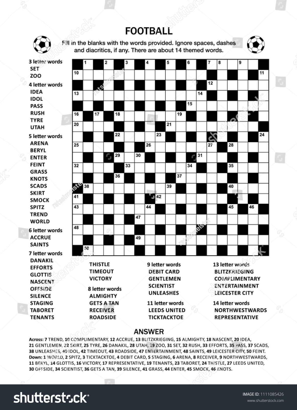 Football Soccer Themed 19x19 Criss cross Kriss kross Stock Vector Royalty Free 1111085426 Shutterstock Football Soccer Themed 19x19 Criss cross Kriss kross Stock Vector Royalty Free 1111085426 Shutterstock