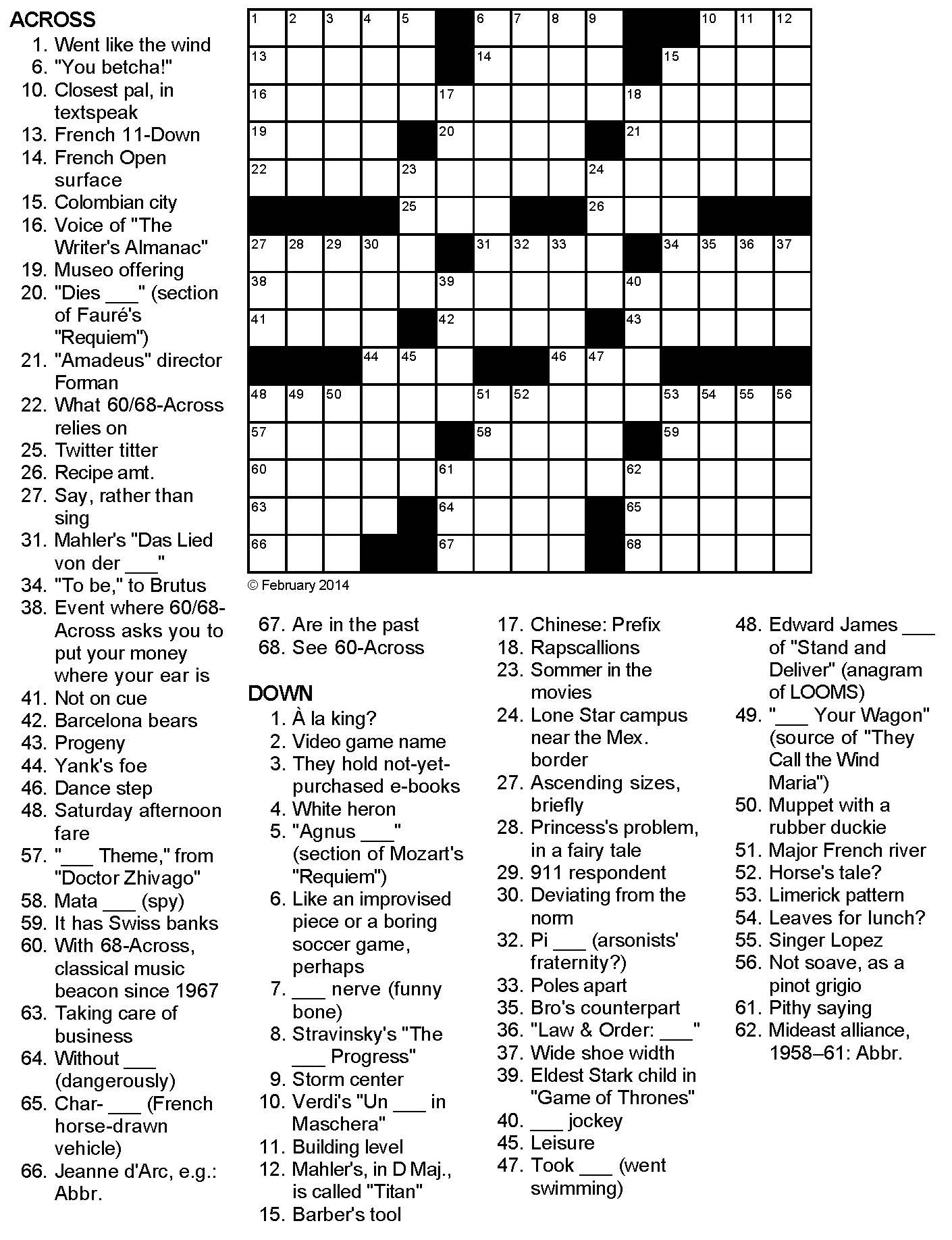 For Solvers Like You Crossword Puzzle For Solvers Like You Crossword Puzzle