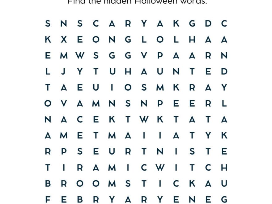 Free And Customizable Crossword Puzzle Templates Worksheets Library