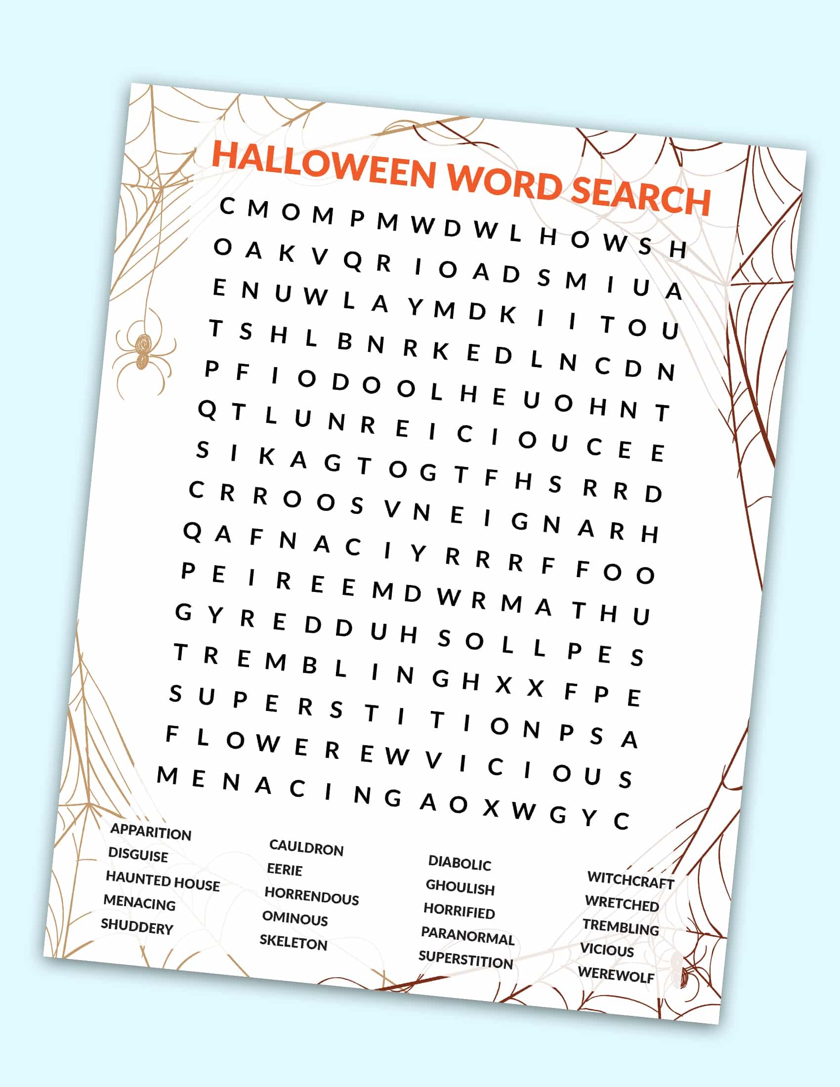 Free Hard Halloween Word Search Printable Freebie Finding Mom Free Hard Halloween Word Search Printable Freebie Finding Mom