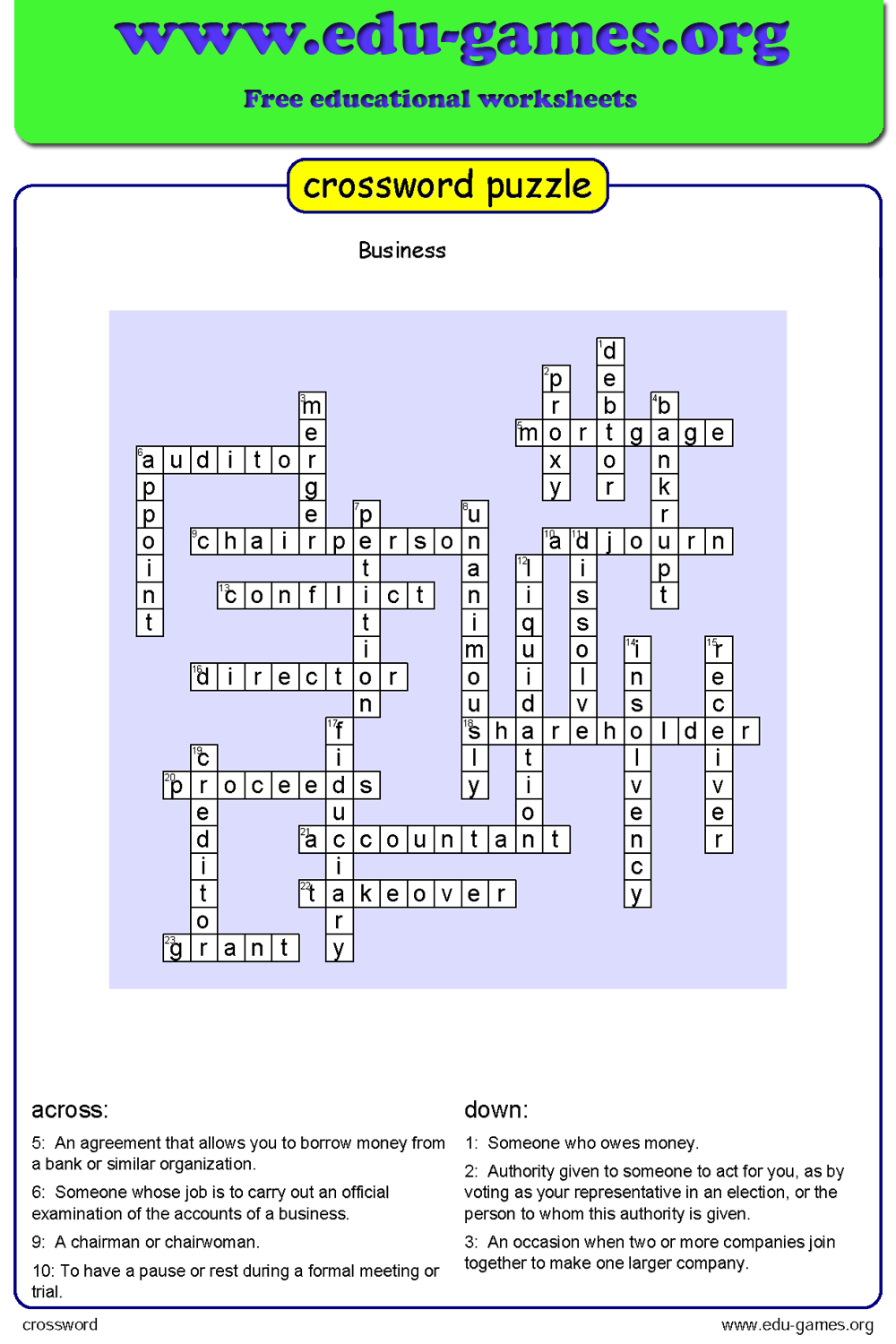 Free Online Puzzle Maker Worksheets Library