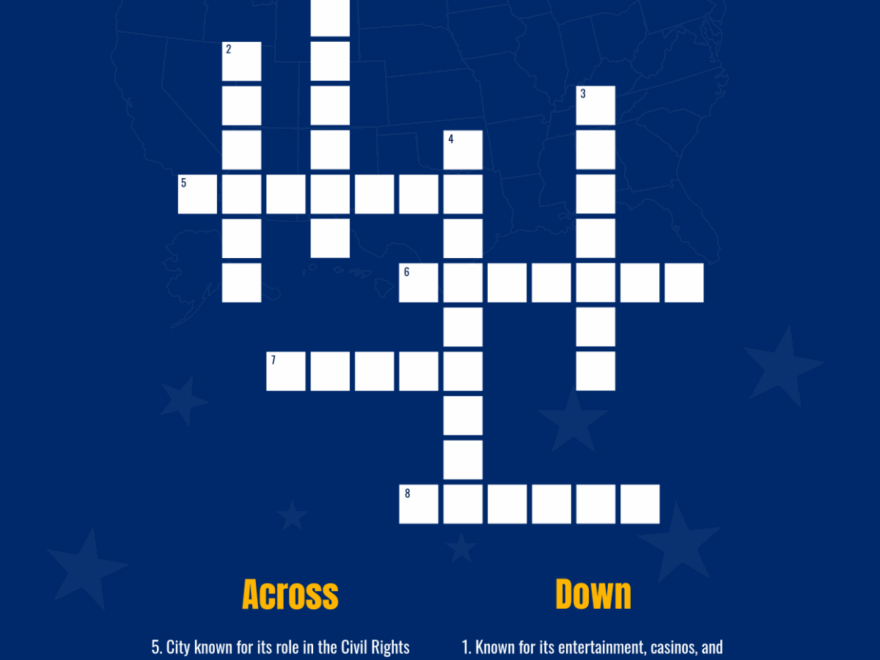Free Printable Mini Crossword Puzzle Template To Edit Online