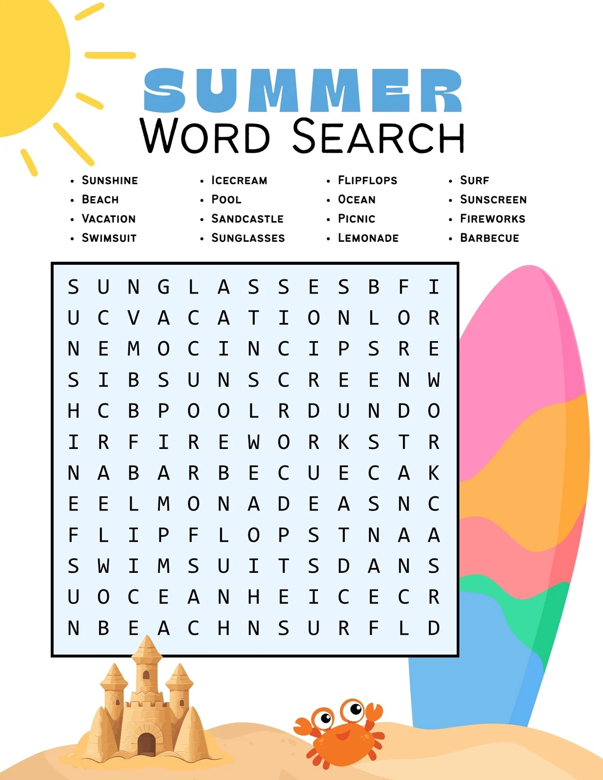 Free Printable Word Search Worksheet Templates Canva Free Printable Word Search Worksheet Templates Canva