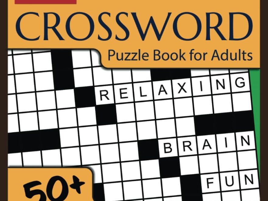 Funster Easy Crossword Puzzle Book For Adults 50 Jamaica Ubuy