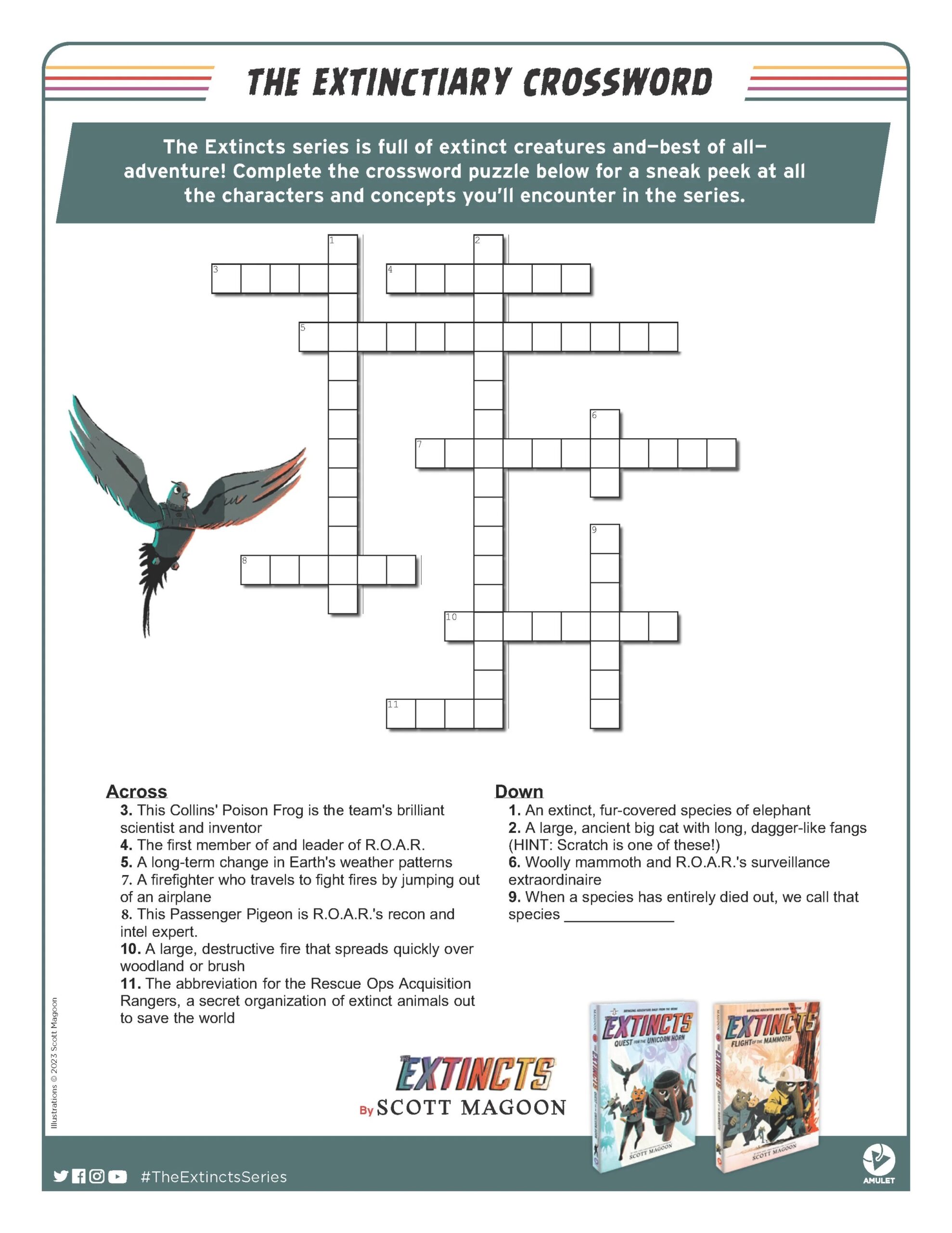 Go Extincts Activities Downloads Scott Magoon