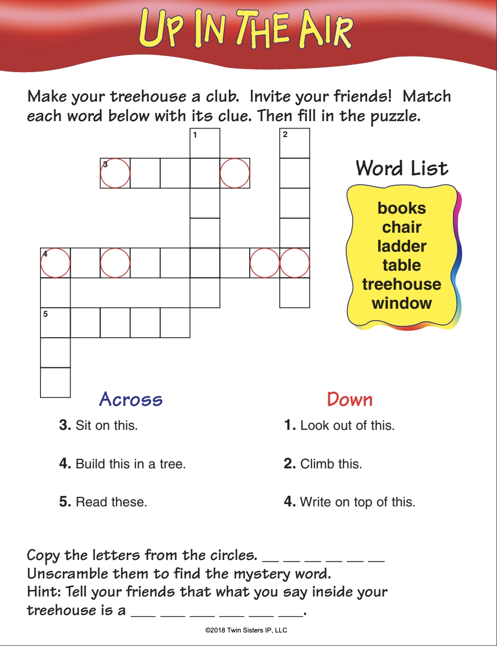 Vocabulary Crossword Printable 4th Grade Vocabulary Crossword Printable 4th Grade