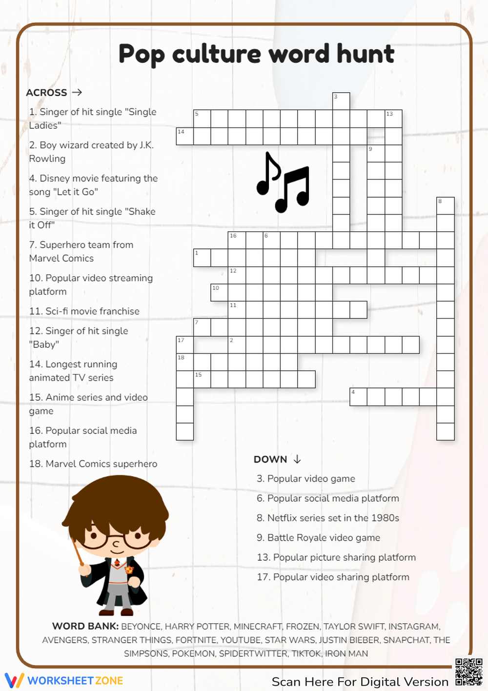 Printable Tv Crossword Puzzles Printable Tv Crossword Puzzles
