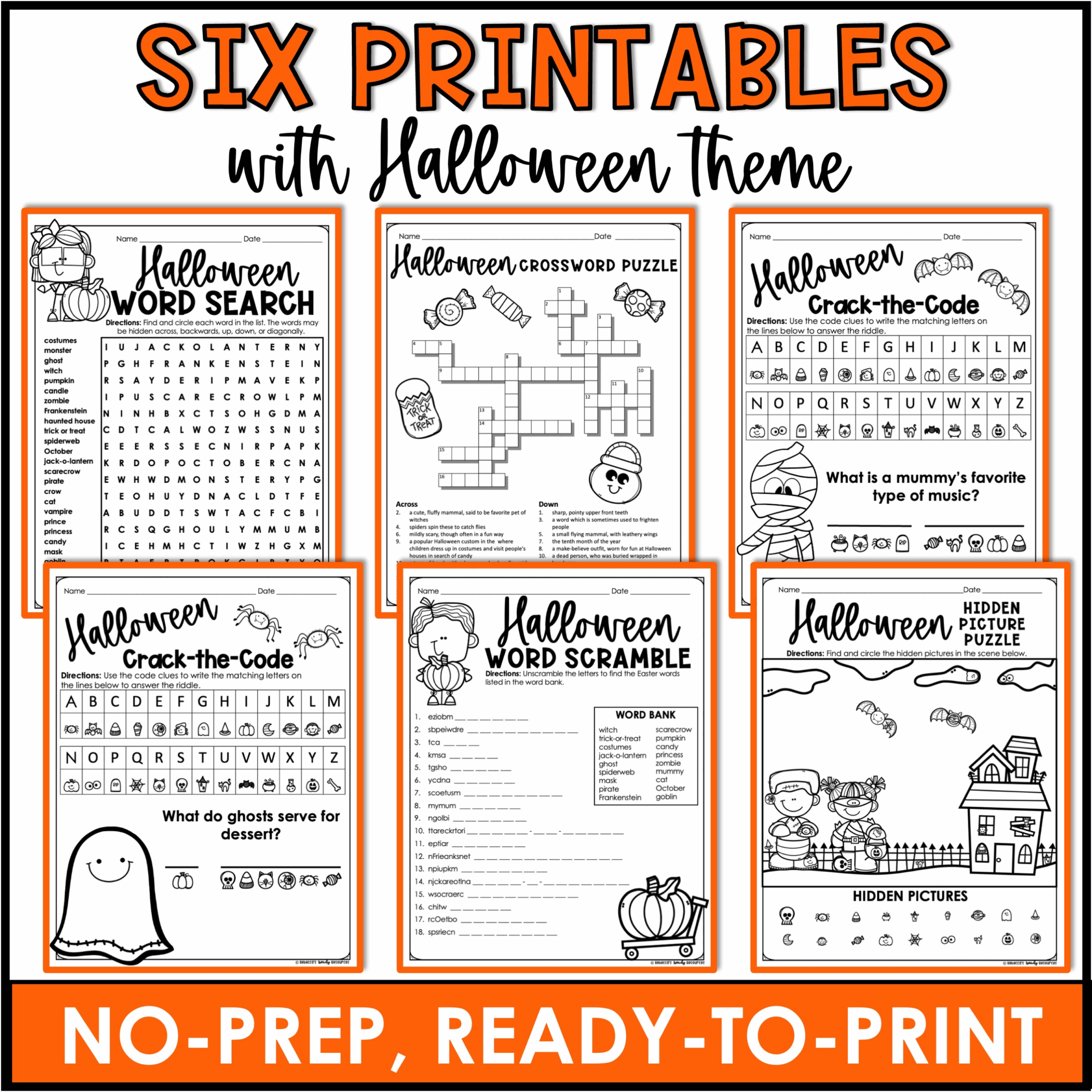 Sixth Grade Printable Crossword Sixth Grade Printable Crossword