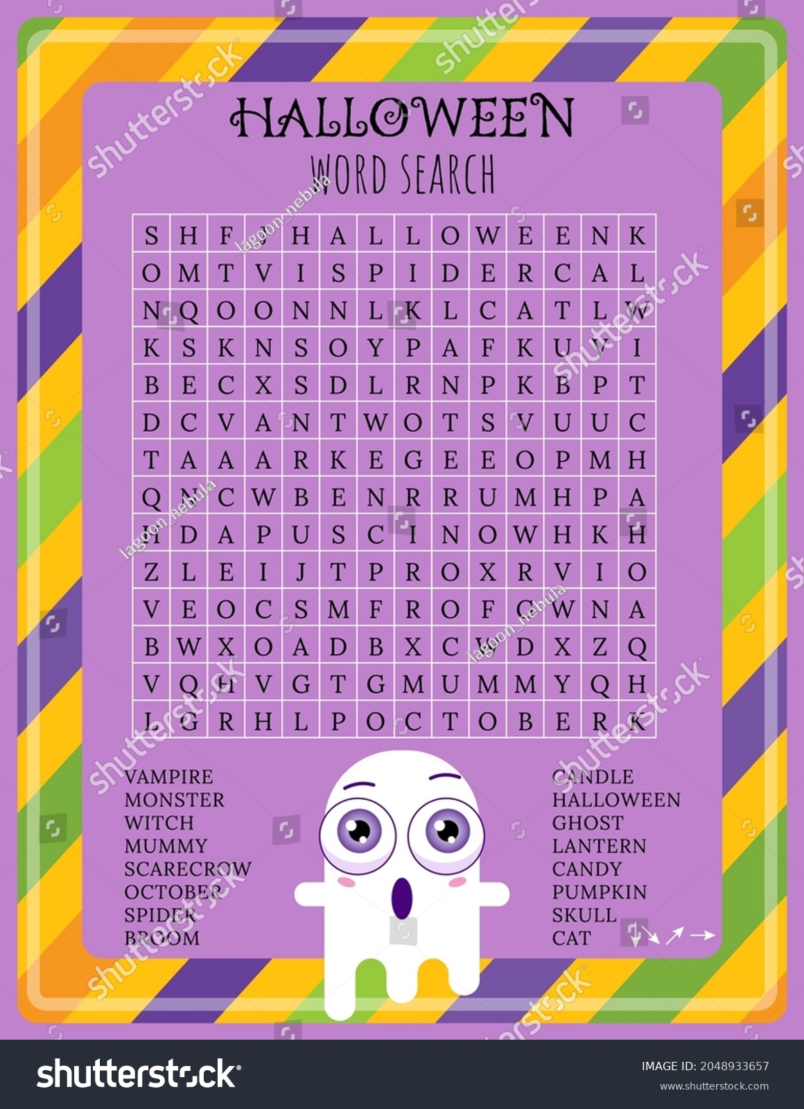 Halloween Word Search Puzzle October Crossword Stock Vector Royalty Free 2048933657 Shutterstock Halloween Word Search Puzzle October Crossword Stock Vector Royalty Free 2048933657 Shutterstock
